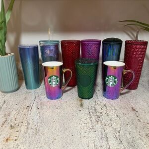 Starbucks‎ Vibrant Tumbler and Mug Collection